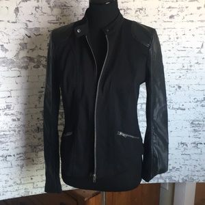 Sofie Vergara Black Moto Jacket